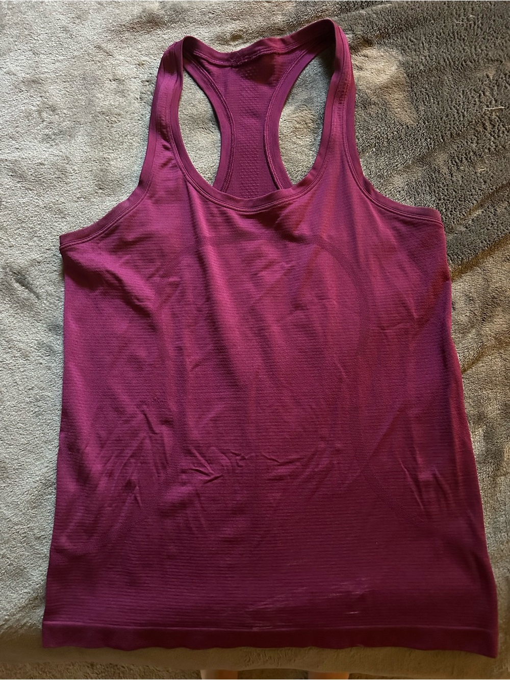 Lululemon Swiftly Tech Racerback Tank Top 2.0 Hip Length Chilled Grape